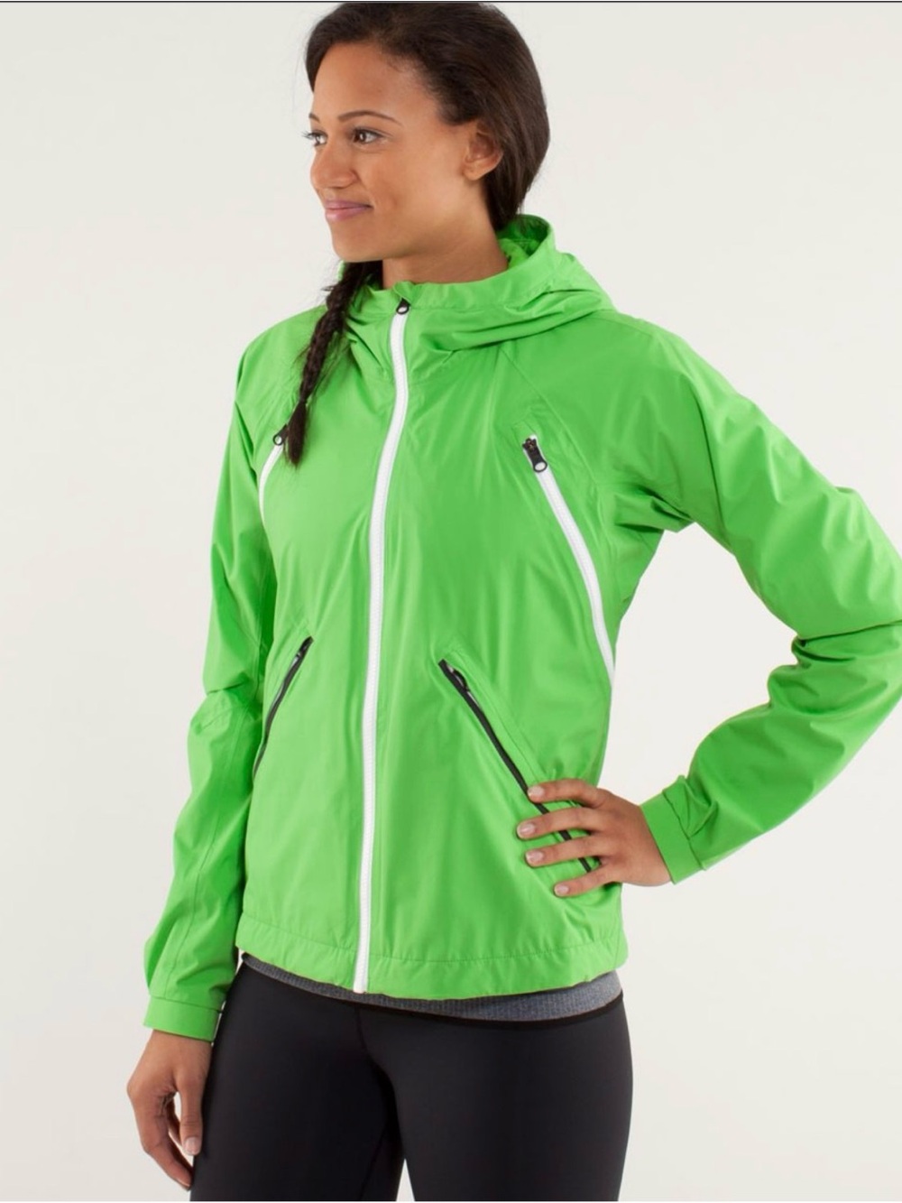 Lululemon Run: Rise and Shine Jacket in Frond
